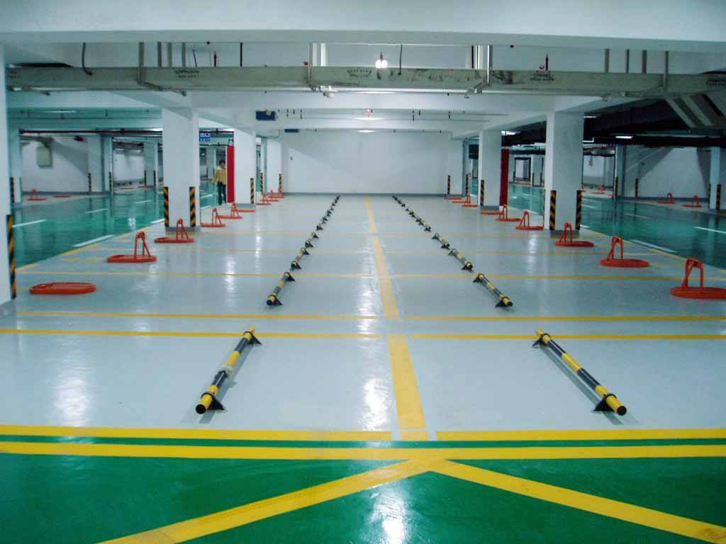 葫芦岛停车场车位划线厂家|地下车库划线厂家价格 